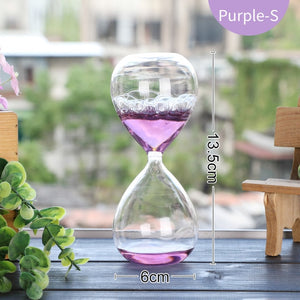 Liquid Droplet Hourglass Art Decorative Sandglass Sablier Liquide Bubble Home Decoration Accessories Ornaments Home Gift SL-QP