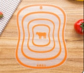 Kitchen Gadgets 1Pcs Plastic Chopping Frosted Cutting Board Kitchen Cutting Board Vegetable Meat Tools Kitchen Accessories