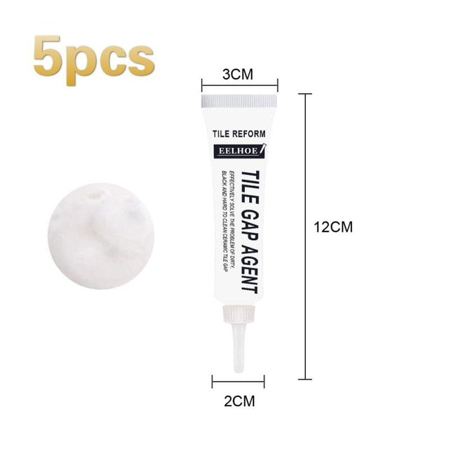 Tile Gap Refill Agent Ceramic Seam Floor Wall Refill Grout Coating Marker Waterproof Home Kitchen Bathroom Paste Repair Pen