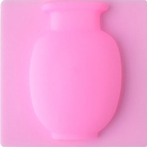 Sucker Silicone Vase Office Home Decorations Accessories Sticky Magic Vase To The Wall Glass Fridge and Windows