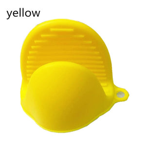 Kitchen Accessories Silicone Gloves Oven Heat Insulated Finger Gloves Cooking Tools Microwave Non-slip Gripper Kitchen Gadgets