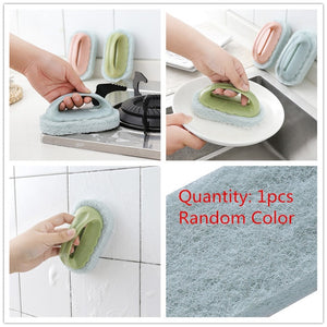 CHASANWAN Kitchen Accessories Handle Nano Sponge Wipe Decontamination Cleaning Brush Kitchen Gadgets Kitchenware Kitchen Tools.q