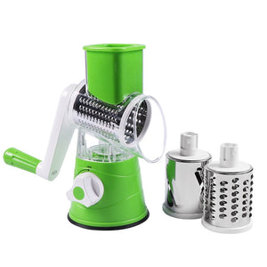 2020 New Arrival Manual Vegetable Cutter Slicers Kitchen Accessories Gadgets Multifunctional Round Rotate Mandoline Shredders