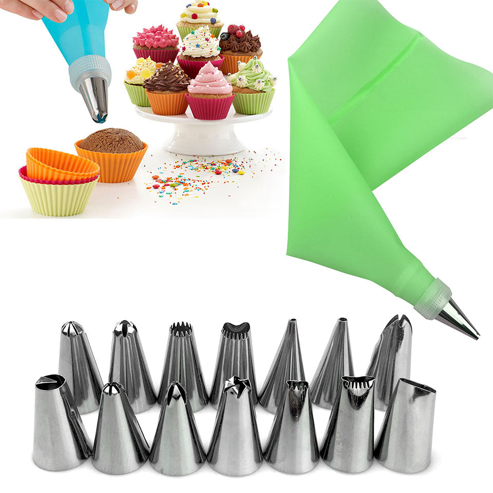 Kitchen Accessories Tools Icing Piping Nozzles Cookie Biscuit Cream Pastry Tips Cake Mold Cake Decorating Tools Kitchen Gadgets