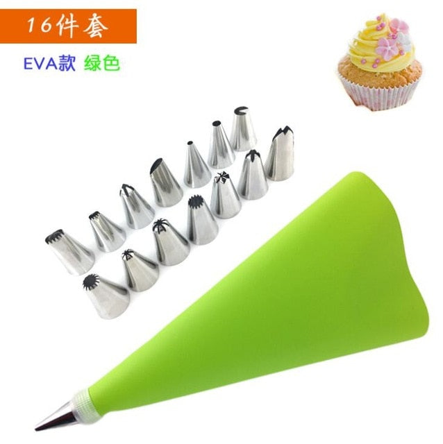 Kitchen Accessories Tools Icing Piping Nozzles Cookie Biscuit Cream Pastry Tips Cake Mold Cake Decorating Tools Kitchen Gadgets