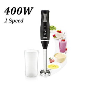 400W Colorful 2 Speeds Electric Food Blender Mixer Kitchen Detachable Hand Blender Egg Beater Vegetable Stand Blend Sonifer