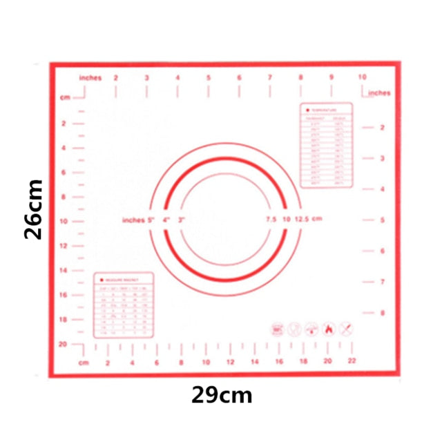 Silicone Baking Mats Dough Pastry Non-Stick Maker Holder Kitchen Gadgets Cooking Tools Kitchen Accessories Baking Accessories