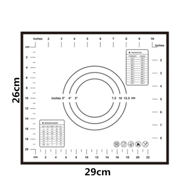 Silicone Baking Mats Dough Pastry Non-Stick Maker Holder Kitchen Gadgets Cooking Tools Kitchen Accessories Baking Accessories