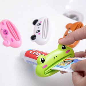 Kitchen Accessories Bathroom Multi-function Tool Cartoon Toothpaste Squeezer Kitchen Gadget Useful Home Bathroom Decoration