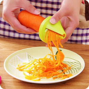 Kitchen Tools Accessories Gadget Funnel Model Spiral Slicer Vegetable Shred Device Cooking Salad Carrot Radish Cutter Hot Sale