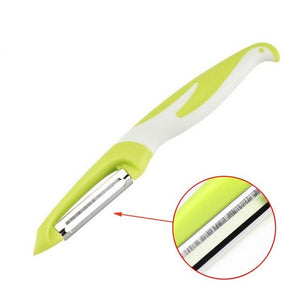 Hot Sale Stainless Steel Antislip Fruit Vegetable Potato Peeler Knife Two Styles Slicer Peel Blade Tool For Kitchen Accessories