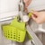 1 Pc Kitchen Accessories Organizer Adjustable Snap Sink Soap Sponge Holder Kitchen Hanging Drain Basket Kitchen Utensils Gadgets