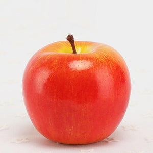 Artificial Apple Fake Fruit Home Decoration Simulation Orange Ornament Craft Food Photography props New