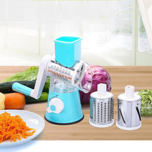 Manual Multi-function Vegetable Cutter Fruit Vegetable Slicer Household Stainless Steel Shredder Grater Kitchen Tool Accessory