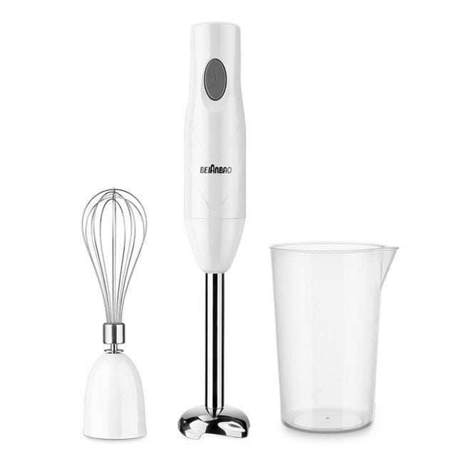 Blenders 4-in-1 Stainless Steel Immersion Hand Stick Blender Mixer Vegetable Meat Grinder 500ml Chopper Whisk 800ml Smoothie Cup