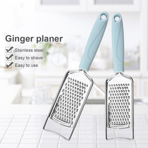 High Quality Stainless Steel Garlic Presses Ginger Cutter Silver Plastic Grinding Tool Planer Planer Kitchen Gadget