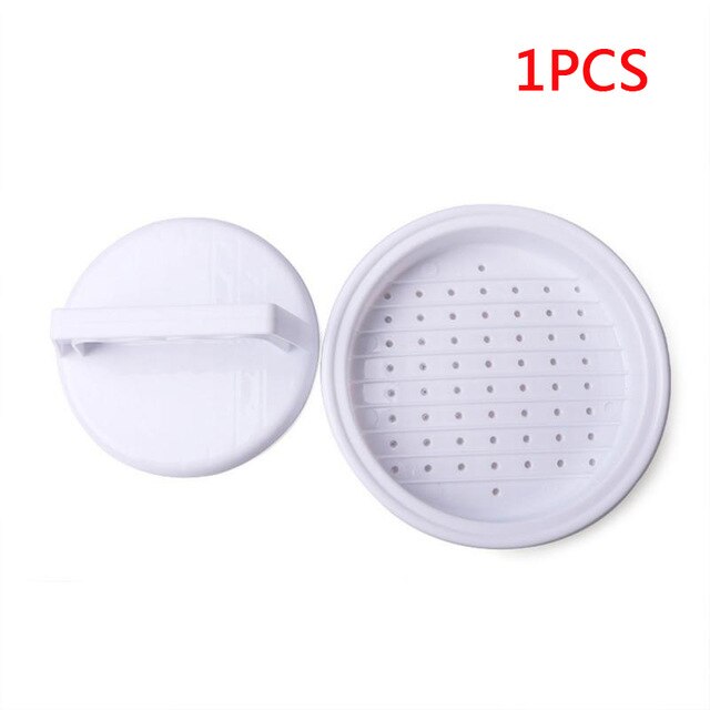 1Set Round Shape Hamburger Press Food-Grade Plastic Hamburger Meat Beef Grill Burger Press Patty Maker Mold Kitchen Accessories