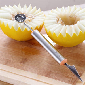 Fruit Platter Carving Knife Melon Baller Spoon Ice Cream Scoop Watermelon kitchen gadgets accessories Slicer Tools